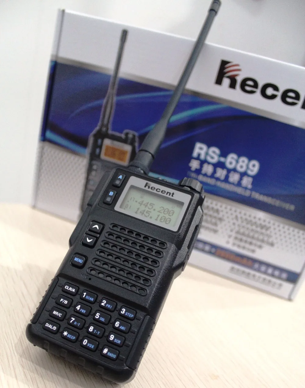 Портативная рация RS689 10 Вт УКВ УВЧ трехдиапазонная ветчина|tri band|walkie talkieradio walkie talkie