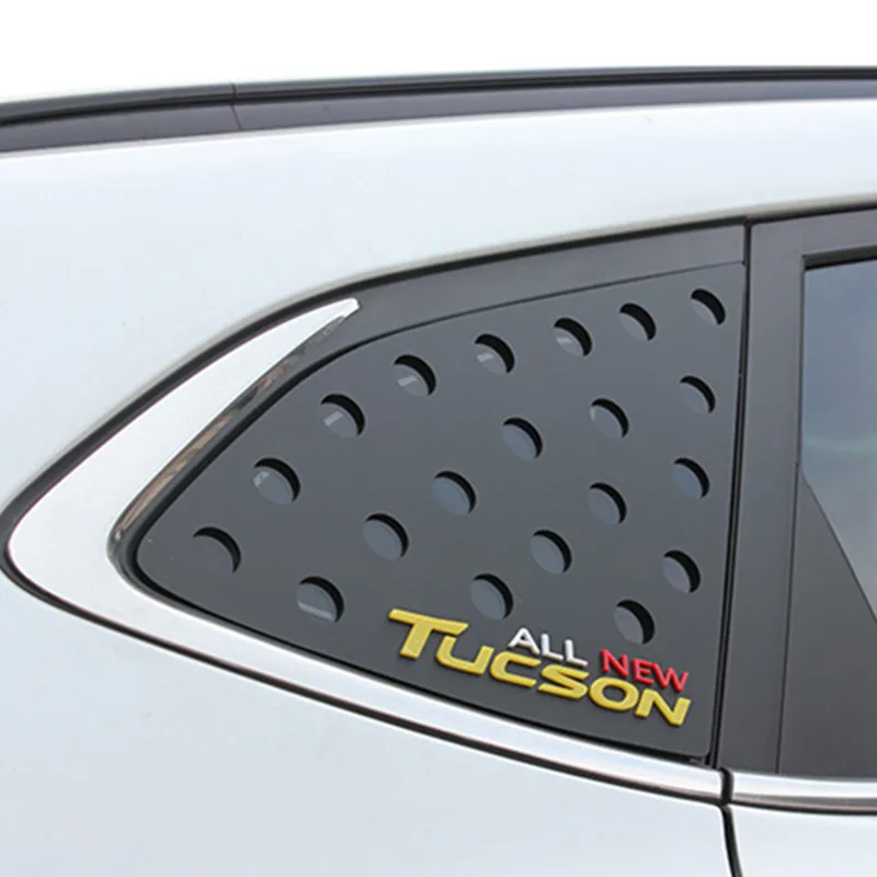 Используется для hyundai new tucson Window Louver2018 год PP пластик солнцезащитный козырек заднего стекла украшение автомобиля переоборудование
