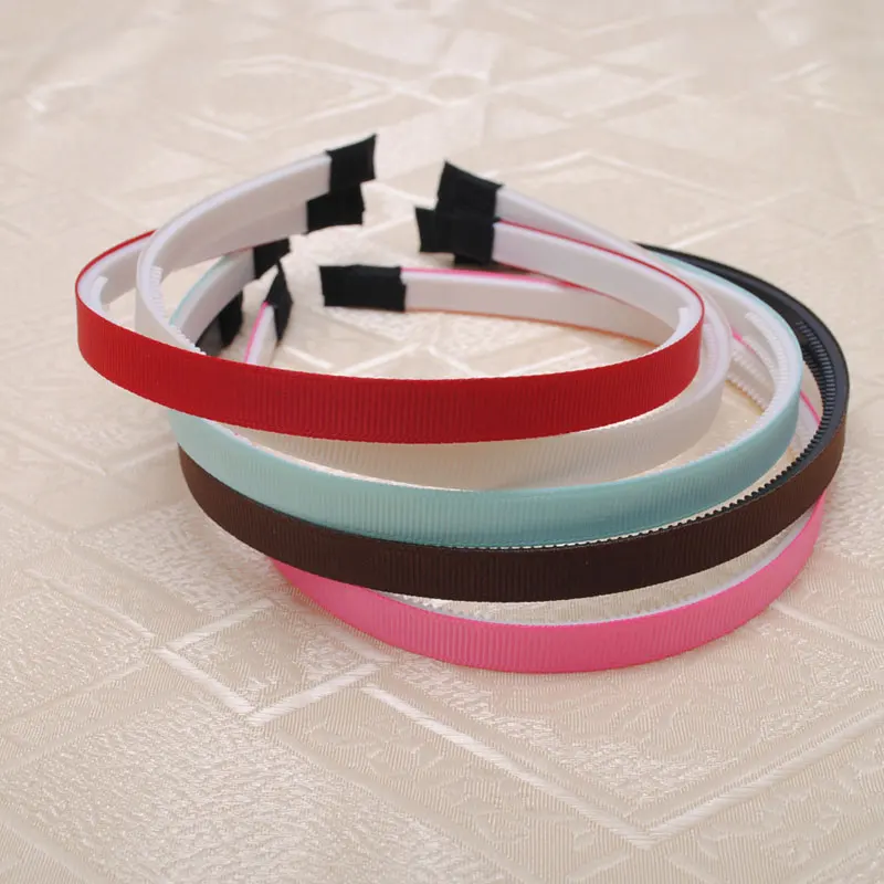 2 шт./лот 8 мм ручной MadeHair полосы с зубами для девочек Твердые Grosgrain ленты повязка для волос с бантом для детей аксессуары для волос