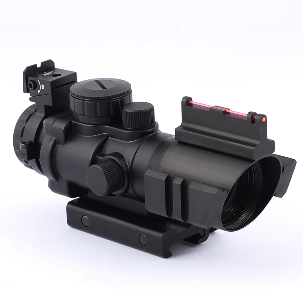 Тактический прицел SPINA OPTICS оптический с ласточкиным хвостом 20 мм 4x32 Acog|Оптические