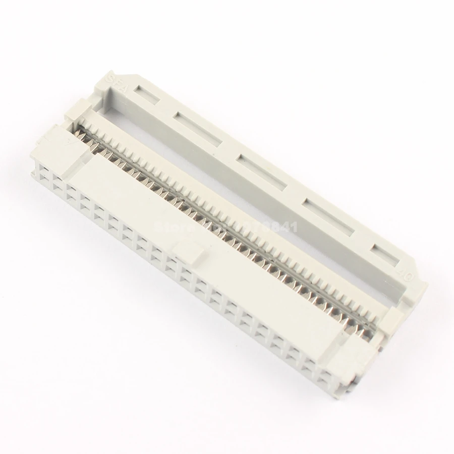 10 шт. 2 54 мм Шаг 2x20 Pin 40 гнездо FC разъема IDC наружный коллектор разъем|connector 2.54mm|connector