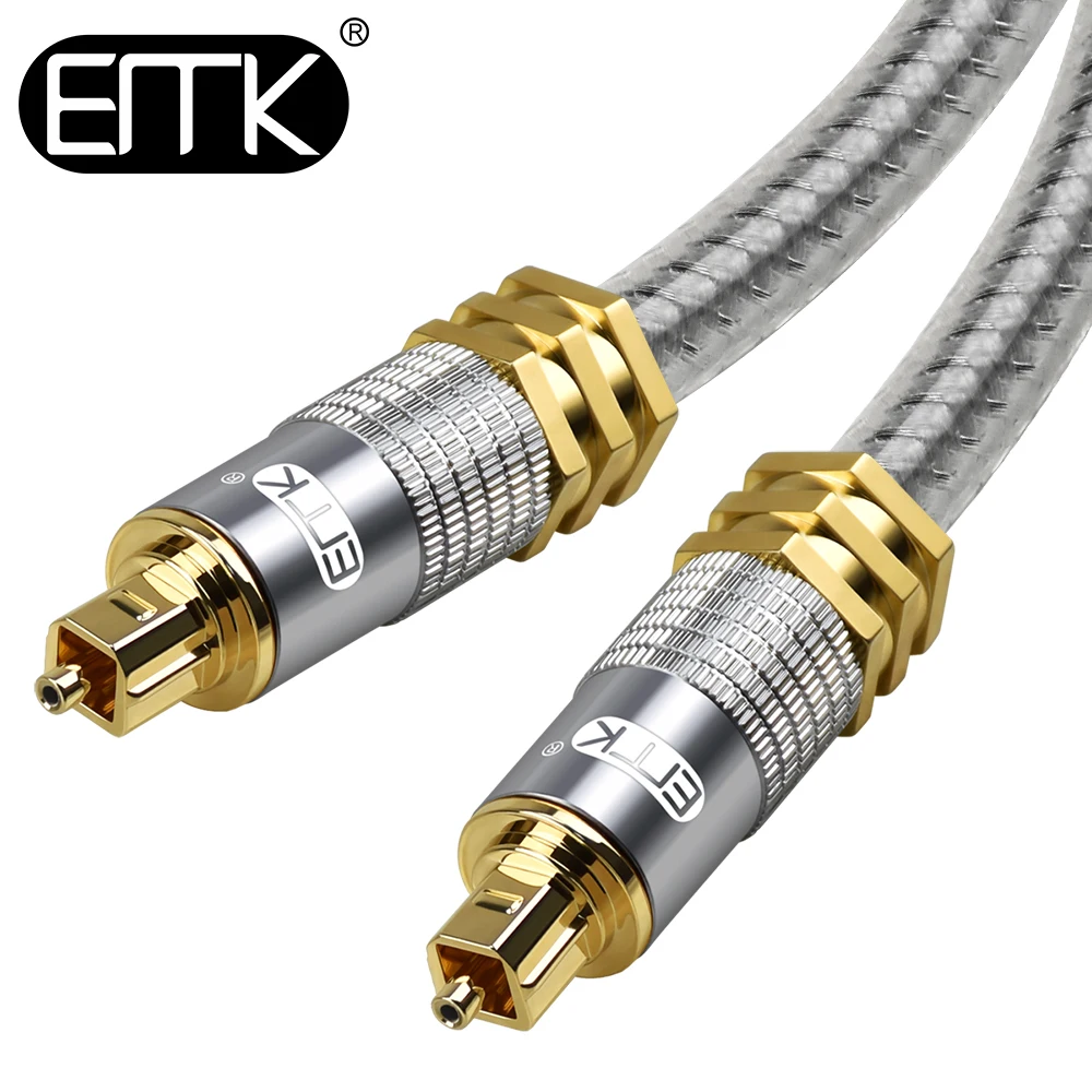 EMK PS4 цифровой SPDIF волоконно-оптический Toslink для toslink аудио кабель OD8.0 | Электроника
