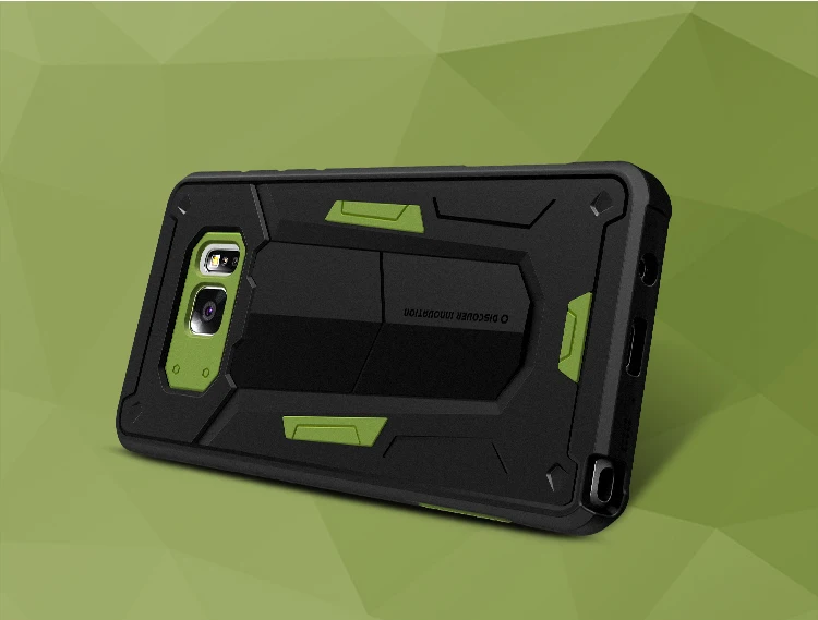NILLKIN Heavy Duty Защита Чехол для samsung Galaxy Note FE прочный армированный чехол для телефона защитный чехол для телефона samsung Galaxy Note вентилятор Edition чехол для телефона
