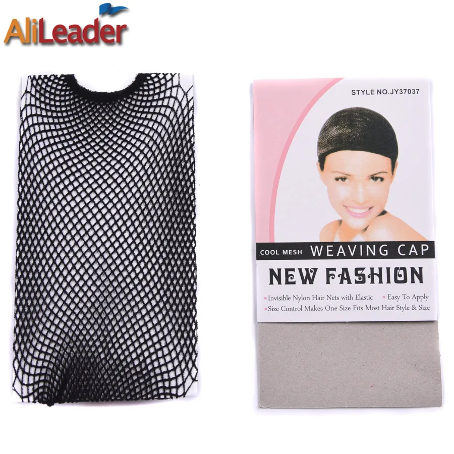 Хорошо известный Alileader Hairnets хорошее качество сетка плетение сетка черная сетка для волос сетка для сна/Плетение парик крышка сетка нейлоновый парик крышка