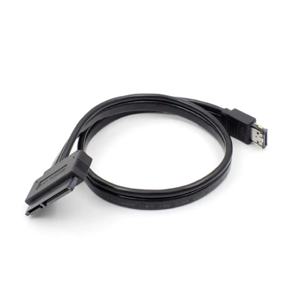 Esтап DUAL POWER OVER ESATA(5V + 12V) к SATA 15 7P 22 контактный кабель адаптера данных 2 5 &quot3 5&quot