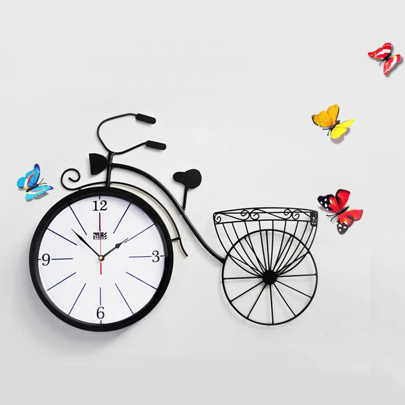 Saat велосипедные настенные часы Reloj Duvar saat для гостиной Креативные Часы Relogio de parede модные художественные современные бесшумные простые настенные часы