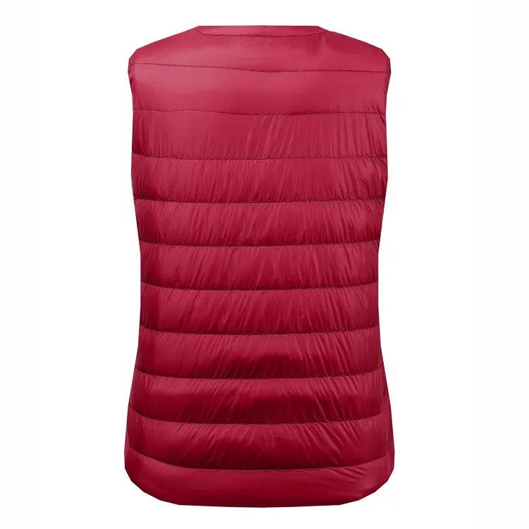 Бренд NewBang, 4XL, 5XL, большой размер, жилет, Женский Теплый жилет, ультра-светильник, жилет для женщин, портативный, без рукавов, зимний, теплый, с подкладкой