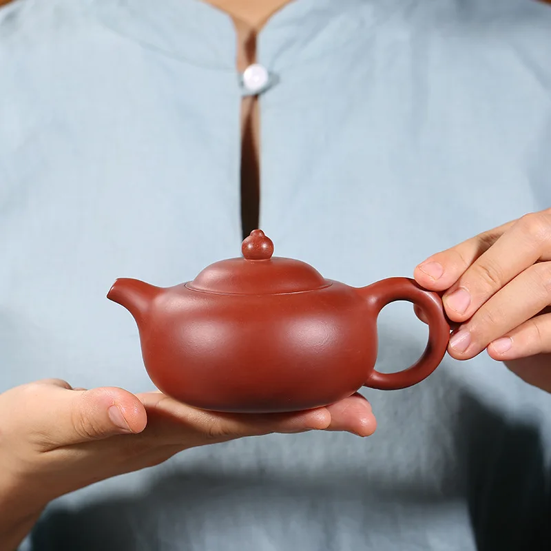 

Yixing Purple Sand Pot Famous Artists Handmade Kagai Jade Milk Pot Kungfu Teapot Business Gift Factory Wholesale