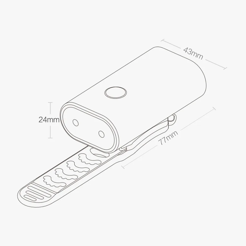 Xiaomi Youpin AeroX Исследуйте огни для езды на велосипеде свет 150 м Диапазон IP65 Водонепроницаемый инструмент свободный быстрый выпуск открытый инструмент для верховой езды