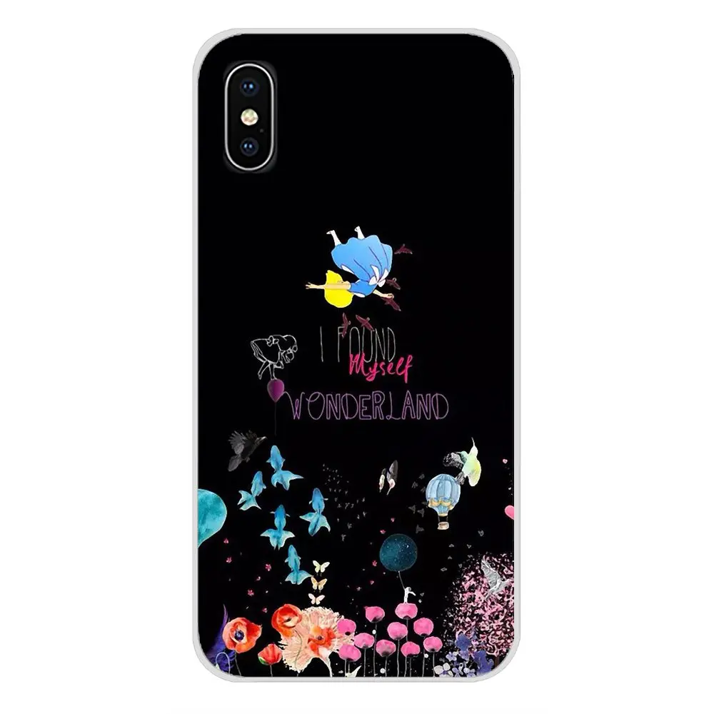 Аксессуары чехлы для телефонов Alice in Wonderland Apple IPhone X XR XS MAX 4 4s 5 5S 5C SE 6 S 7 8 Plus ipod touch |