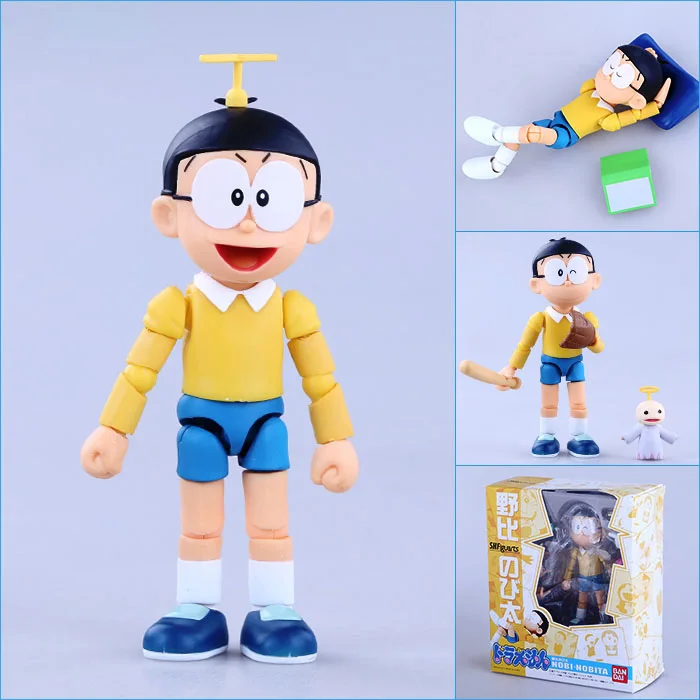 10 см аниме мультфильм дораемон #103 Nobi Nobita лицо глаз сменный Робот Духи ПВХ фигурка