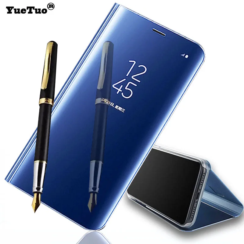 YueTuo кожаный флип чехол для телефона samsung galaxy note 8 note8 из лакированной