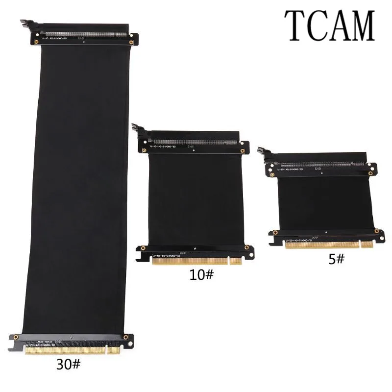 

PCI Express 16x гибкий кабель, удлинитель карты, адаптер, видеокарта, удлинитель кабеля для 1U 2U шасси