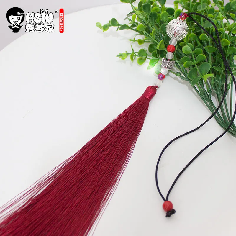 HSIU Yin Hu Fu аниме Grandmaster of Demonic Cultivation Wei Wuxian реквизит для косплея кулон Mo Dao Zu Shi аксессуары для Хэллоуина