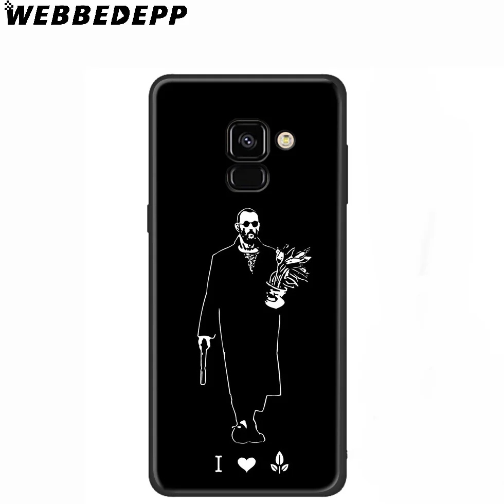 WEBBEDEPP Leon Matilda Natalie Portman силиконовый чехол для Samsung Galaxy A3 A5 A6 A7 A8 A9 A10 A20 A30 A40 A50 A70 M10 M20 M30