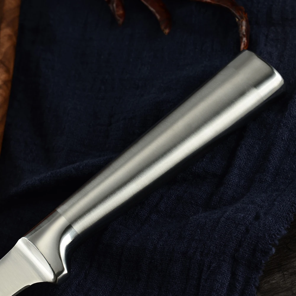 Высококачественные острые кухонные ножи DAMASK из нержавеющей стали с косточками