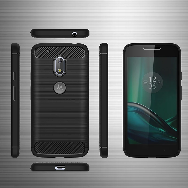 Дергаться Телефон чехол для MotoG3/G5Plus новый тонкий гибридный Супер броня ТПУ