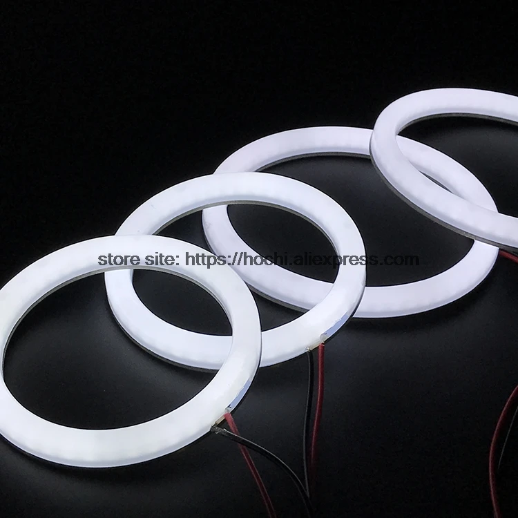 HochiTech egreat молочно белый Хлопковый чехол SMD angel eyes комплект кольцевых гало дневные