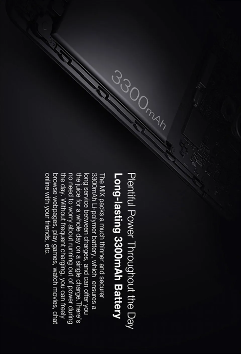 Смартфон Ulefone Mix, четыре ядра, 4 Гб+ 64 ГБ, MTK6750T, 5,5 дюйма, HD, 13 МП, двойная реальная камера, Android 7,0, отпечаток пальца, мобильный телефон