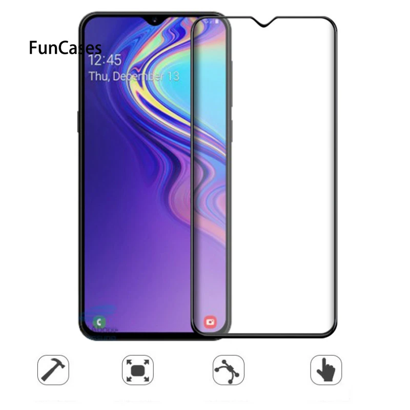 Для samsung A30 A50 J4 J6 плюс A7 2018 M10 M20 J415F J610F A750 чехол закаленное Стекло для Galaxy защитная