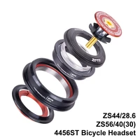 4456st bike road bicycle headset 44mm 56mm cnc 1 18 1 12 1 5 tapered 28 6 straight tube fork internal 44 56 headset top cap