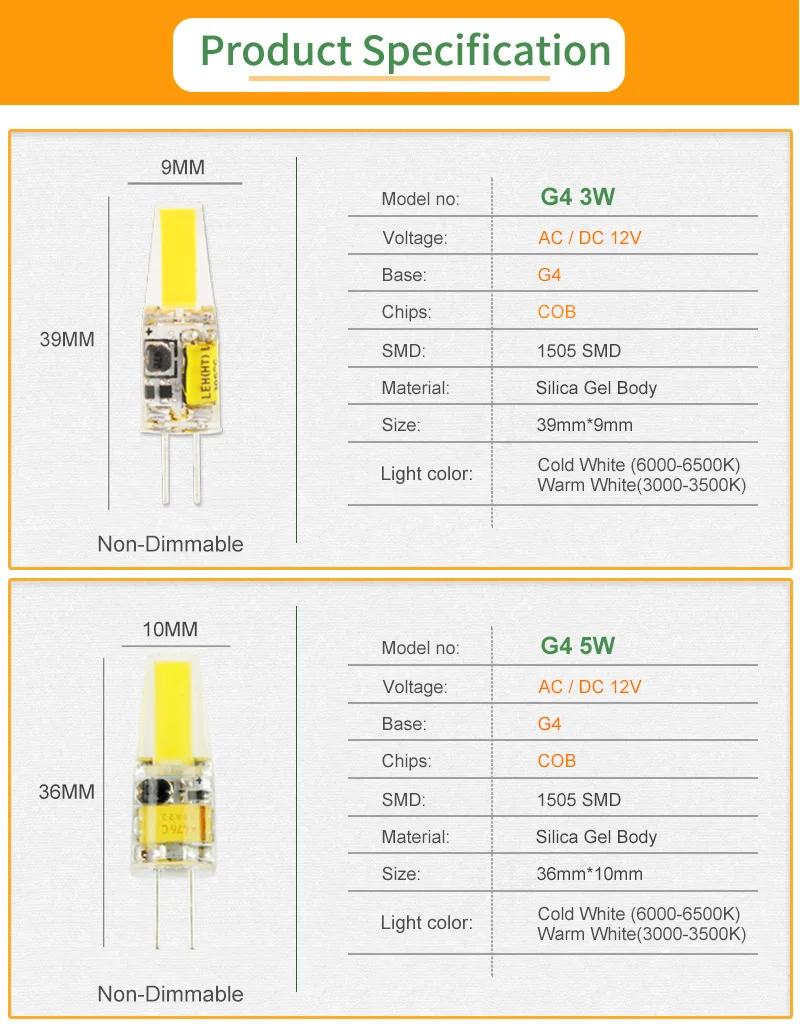 Kaguyahime COB G4 G9 E14 затемнения лампа AC/DC 12V 3w 5w 6W 220V LED G4 G9 лампочка для люстры заменить галогенные лампы