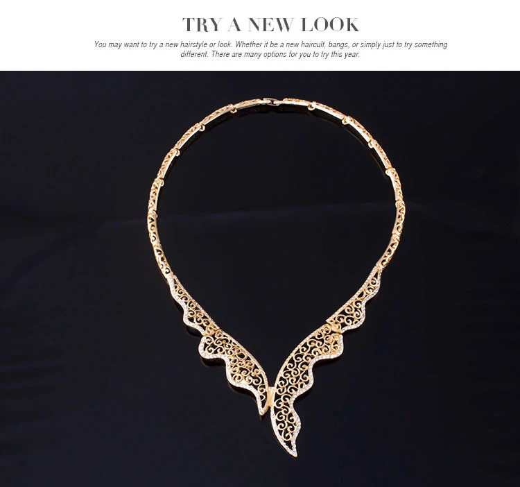 Винтажный греческий комплект ювелирные изделия ожерелье с подвеской бабочкой