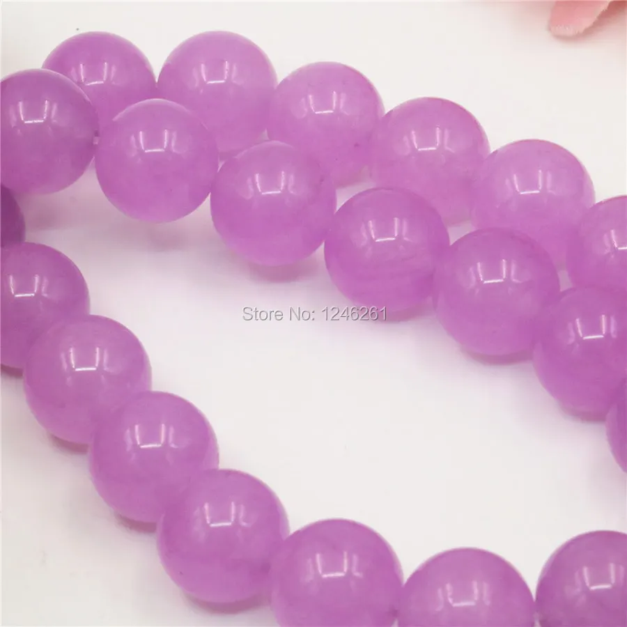 Круглые бусины для рукоделия фиолетовые с кристаллами 4 6 8 10 12 14 мм | Украшения и