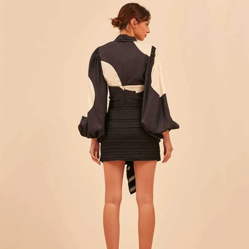 Summer New Beach Vocation Holiday High Quality Hollow Out Long Sleeve O-Neck Short Top Elegant Vintage Chic Women clothes
