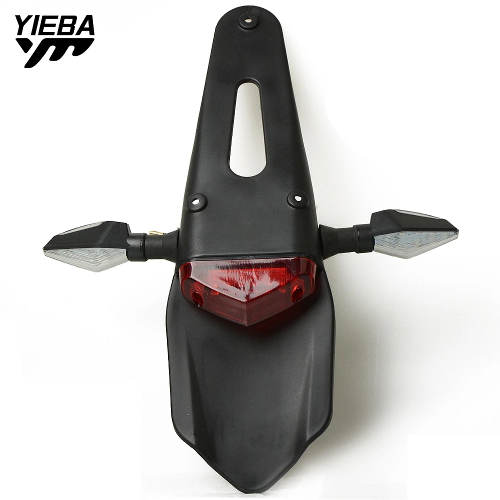 Мотоцикл светодиодный задний фонарь указатель поворота для HONDA CRF250R 04 06 YAMAHA YZ65 18