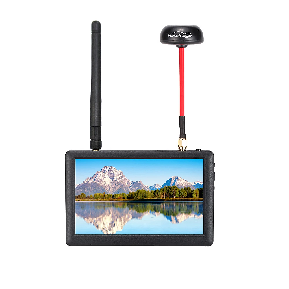 800*480 5 дюймовый дисплей 8G FPV монитор с двойным приемником разнообразия для