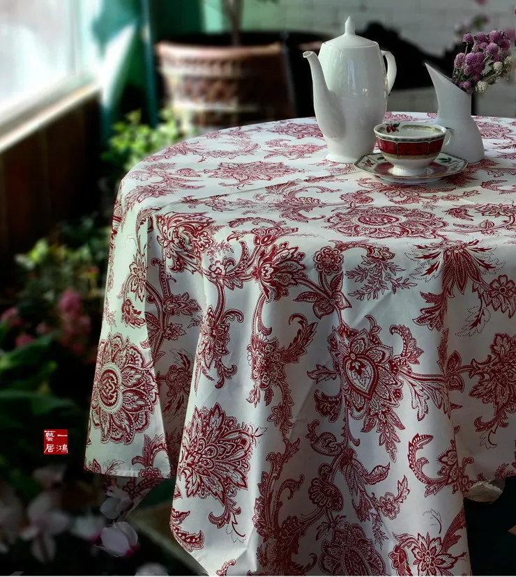 Top cotton cloth tablecloths coffee table upholstery can be a gentle and delicate as silk linen | Дом и сад