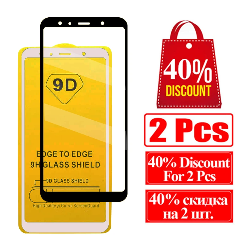 9D Защитное стекло для samsung Galaxy A8 Plus 2018 Защитная пленка экрана A5 A6 A7 A9 camзакаленное