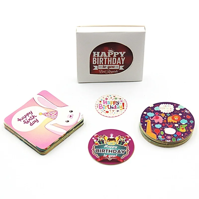 38 шт. сделай сам Милая бумажная фотобумага для счастливого дня рождения