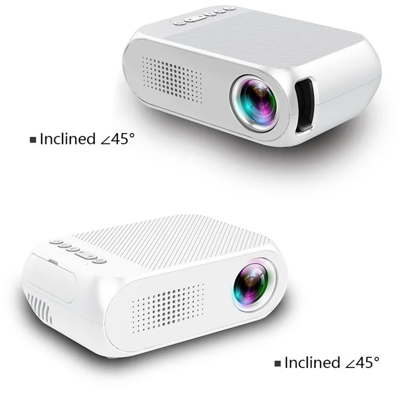 LED Proyector для домашнего кинотеатра 1080P 3D Поддержка Full HD мини проектор Регулируемая