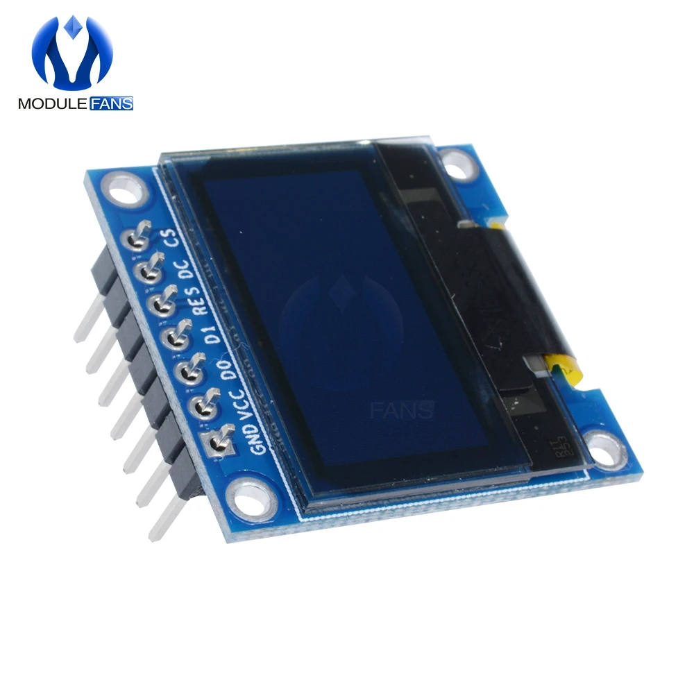0 96 "Белый Синий Желтый дюймов OLED модуль 128X64 LCD светодиодный дисплей для Arduino IIC I2C