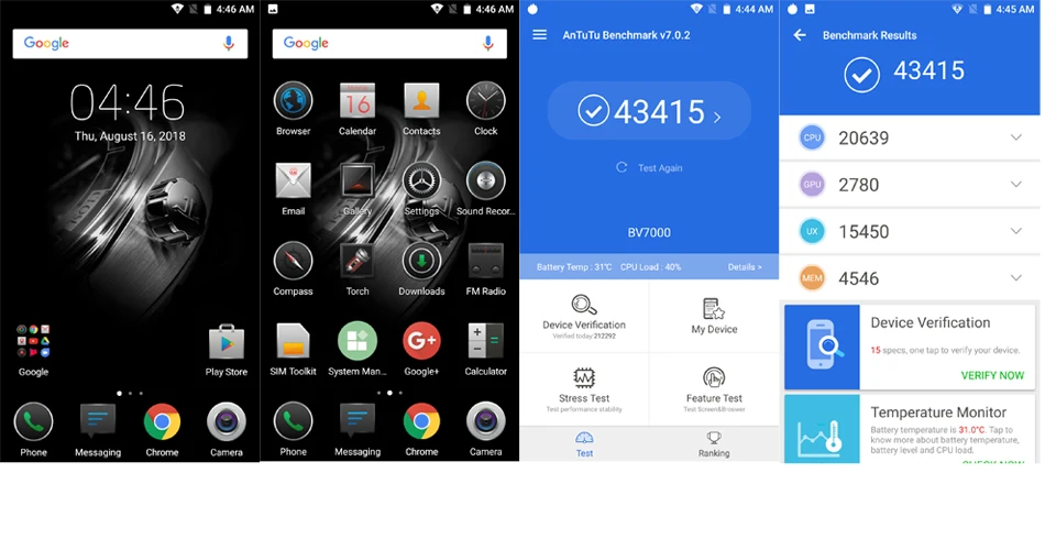 Blackview BV7000 " FHD MT6737T четырехъядерный процессор 2 Гб ОЗУ 16 Гб ПЗУ NFC Dual SIM 4G смартфон с отпечатком пальца 8,0 МП камера 3500 мАч батарея