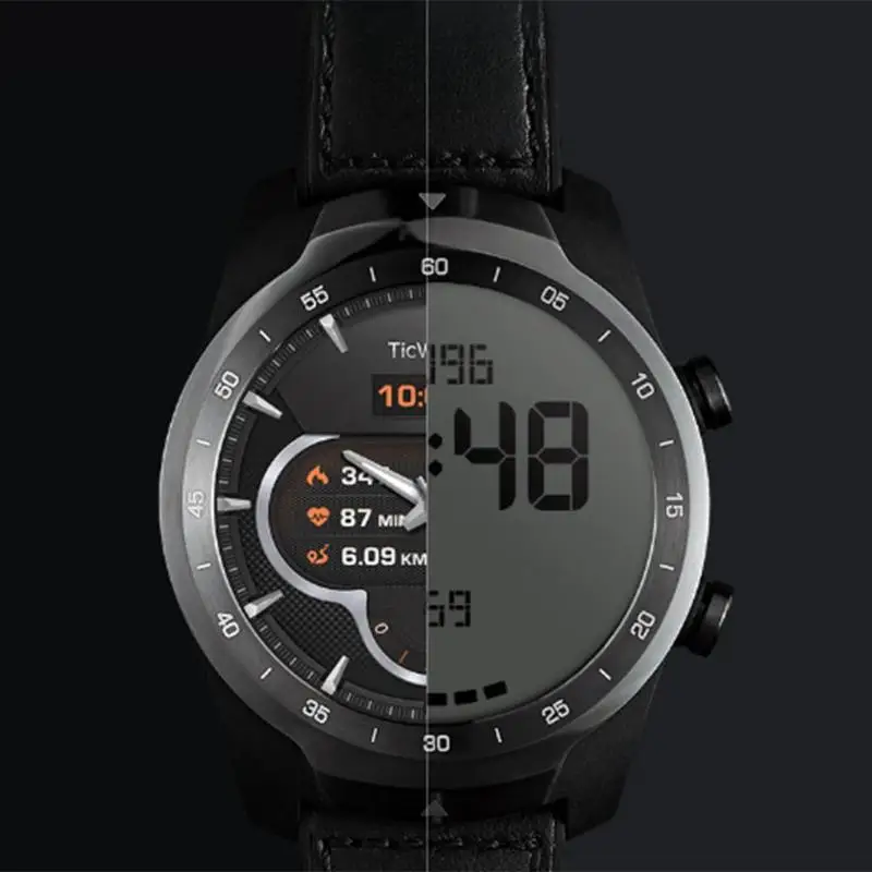Оригинальные Смарт-часы Xiaomi Ticwatch Pro, Android, gps, IP68, водонепроницаемые, с поддержкой NFC оплаты/Google Pay, Bluetooth, фитнес-часы