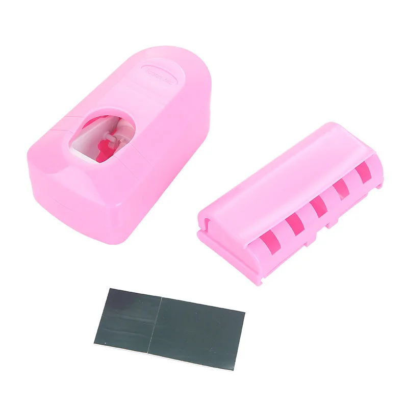 Новинка 1 комплект держатель зубной щетки автоматический дозатор пасты + 5 зубных