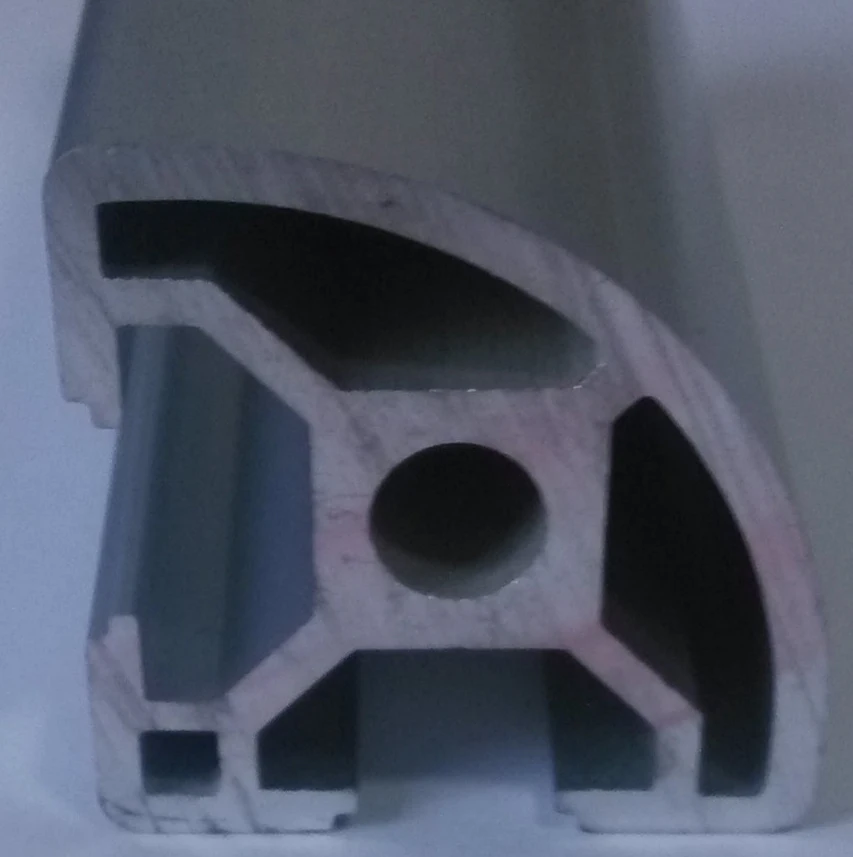 Европейский Стандартный Алюминий экструзионный оконный профиль используемый