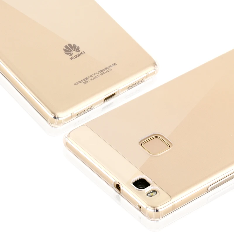 Rooyee Чехол Для Huawei P9 Lite крышка p9lite мягкого силикона роскошные прозрачная huawai hauwei huwawei случай р 9 lite ясно ТПУ|case
