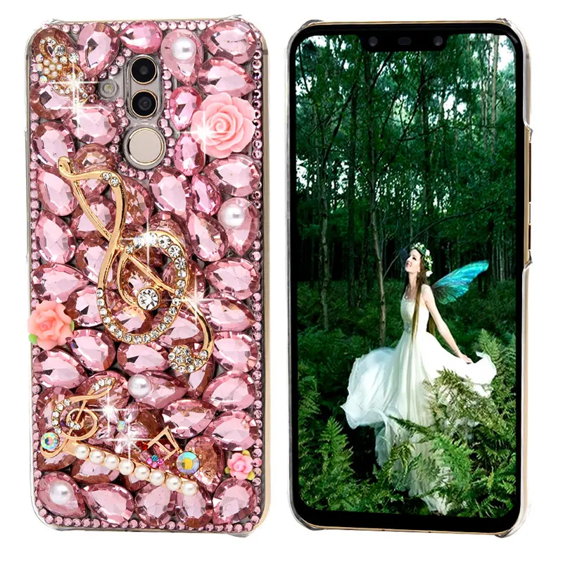Чехол со стразами для iPhone 12 mini 11 Pro Max XR XS X SE Samsung Galaxy S21 S20 Ultra S10e S10 Plus Note 20 10 9|Бамперы|