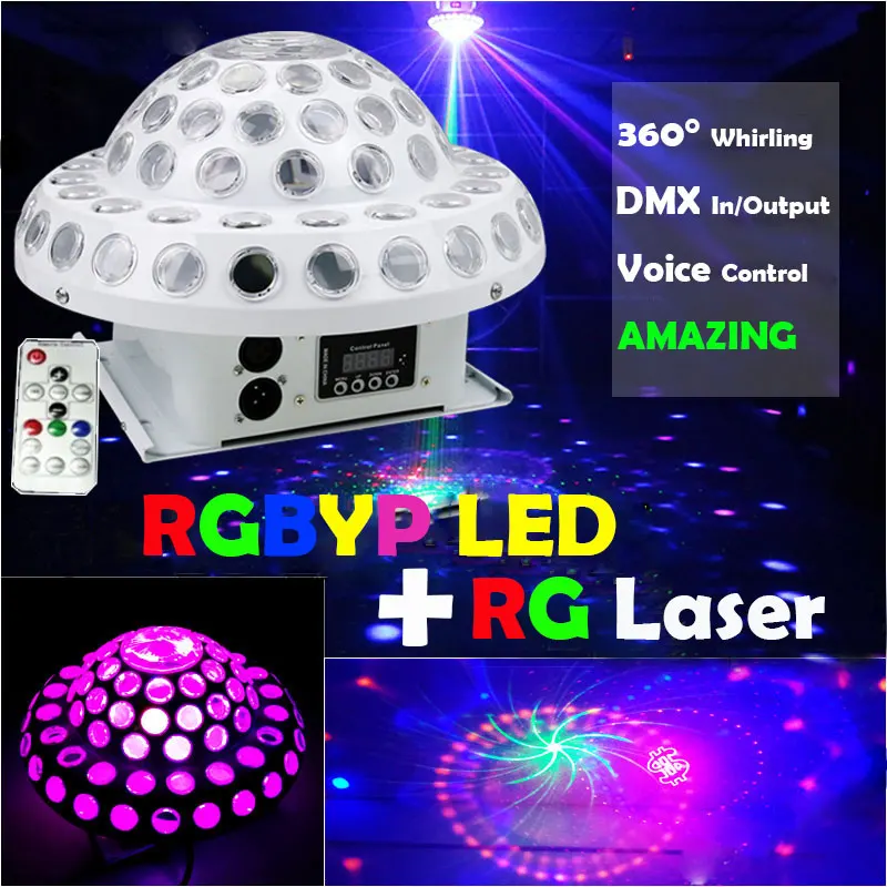 Диско Шар лазерный космический проектор звезд с RGB светодиодный движущийся