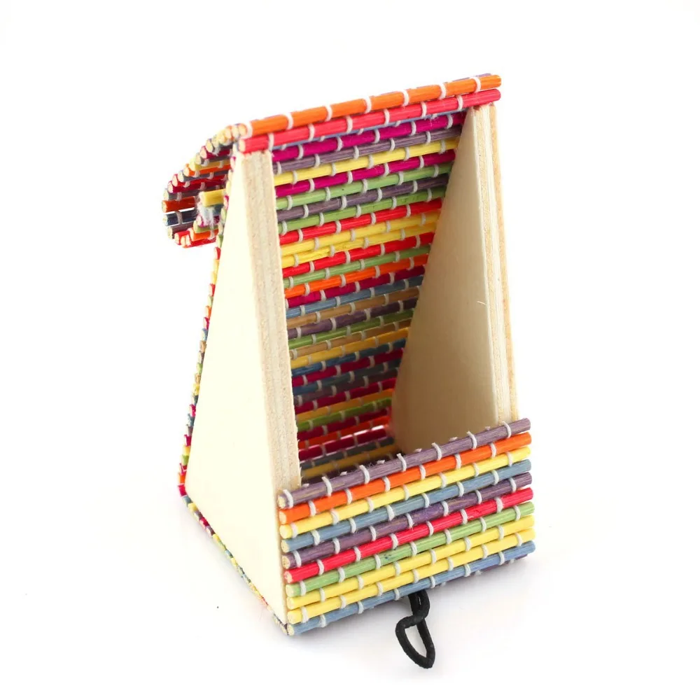 Лидер продаж красивая разноцветная Радужная бамбуковая Подарочная коробка