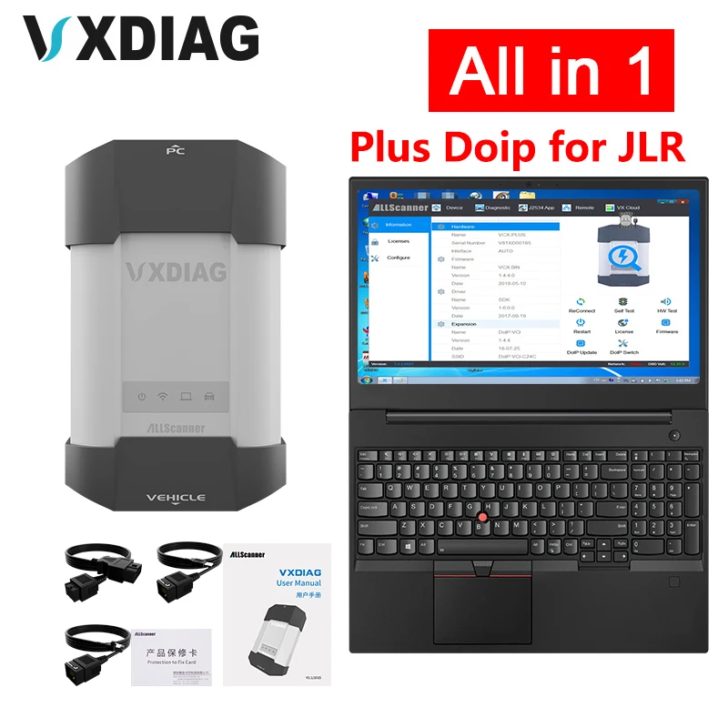 VXDIAG VCX все модели в 1 ключевой программатор для Tech2 Doip Jlr Icom A2 A3 It3 It2 Hds Vcads Star C6|diagnostic