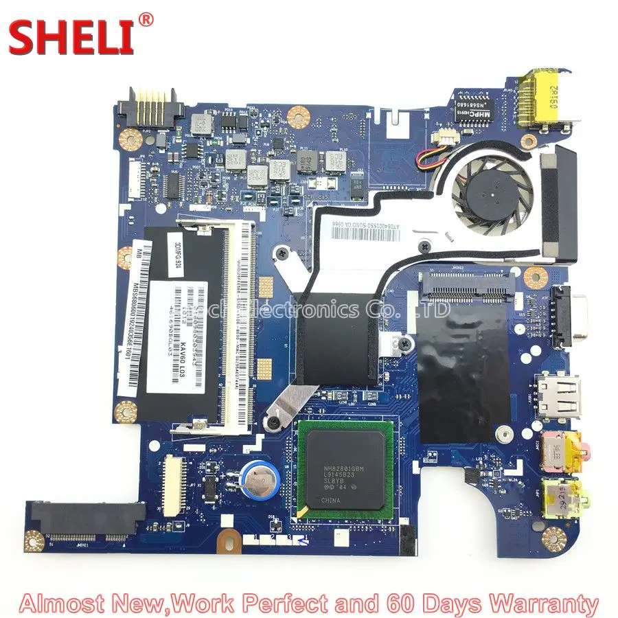 Материнская плата MOUGOL MBS6806001 MB.S6806.001 для ноутбука Acer Aspire One D250 Netbook KAV60|Материнские