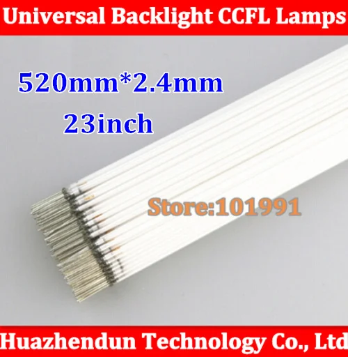 

5PCS/LOT 520*2.4mm CCFL tube Cold cathode fluorescent lamps for 23" widescreen LCD monitor 520 MM