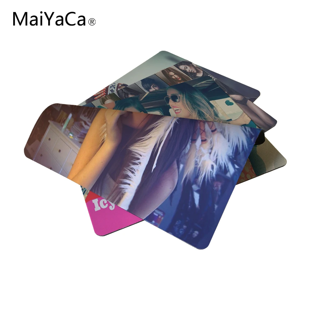 

MaiYaCa American Girl Wind chimes girl Best Game Custom Mousepads Rubber Pad 18*22cm and 25*29cm Mouse Mats