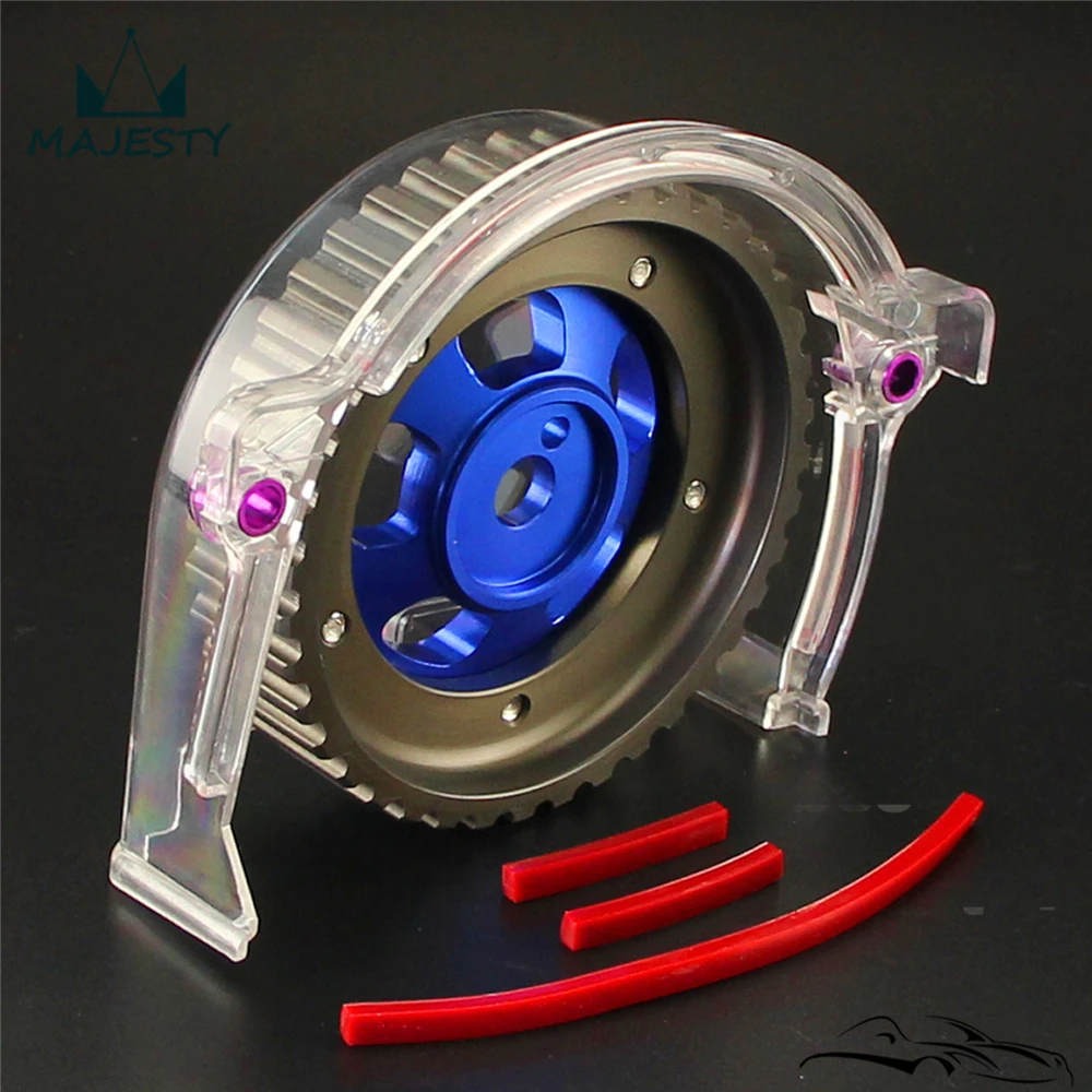 Регулируемая однокулачковая шестерня Звездочка + прозрачная крышка подходит для