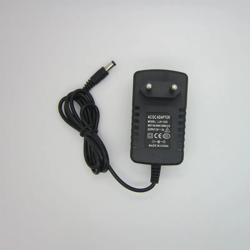 AC 100-240V к DC 12 V 2A 2000 mA блок питания зарядное устройство 12 V вольт для AHD камеры DVR камеры видеонаблюдения EU/US/UK/AU вилка